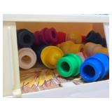 Very Nice Group of Vintage Fisher Price Little People Buildings & Accessories