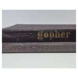 Vintage 1946 & 1947 University of Minnesota Gopher yearbooks