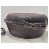 2 Pieces of Cast Iron Cookware w/Lids