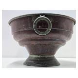 15" Diameter Vintage Copper Urn/Planter