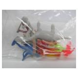 Large Group of Vintage Toy Soldiers Animals etc