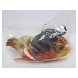 Large Group of Vintage Toy Soldiers Animals etc