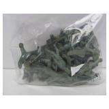 Large Group of Vintage Toy Soldiers Animals etc