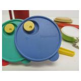 Lot of Vintage Miniature Kitchen Item Keychains