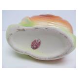 Very Cute Vintage Mid Century Art Pottery Enesco Happy Snail Teapot & Crea/Sugar Set