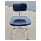 Excellent Danish Modern Rolling Office Chair - Danflex - Made in Denmark