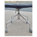 Excellent Danish Modern Rolling Office Chair - Danflex - Made in Denmark