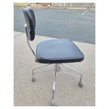 Excellent Danish Modern Rolling Office Chair - Danflex - Made in Denmark