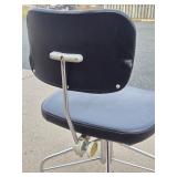Excellent Danish Modern Rolling Office Chair - Danflex - Made in Denmark