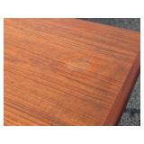 Outstanding Signed Mid Century Danish Modern Expandable Teak Bar Cart