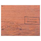 Outstanding Signed Mid Century Danish Modern Expandable Teak Bar Cart