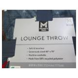 Lounge throw...