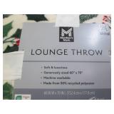 Lounge throw...
