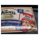 36 Bags Knotts raspberry and strawb...