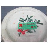 8 40 Count paper plates...