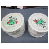 8 40 Count paper plates...