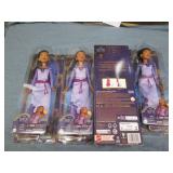 4 Disney Asha de Rosa dolls...