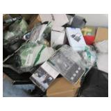 Box filled with small electronics, ...