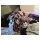 Large box of clothes...