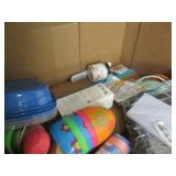 Box of assorted new items...