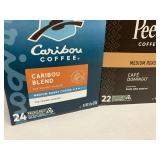 Caribou and Peets K-Cups