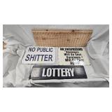 Sign Décor Lot