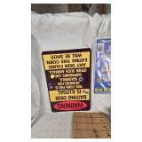 Assorted signs