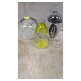 Three Paperweights