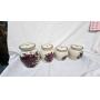 Home & Garden Party Canister Set "Apples" circa 1999