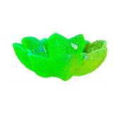 M2 - Antique Duncan Glass Company Paneled Daisy & Button Vaseline Glass Bowl - Circa 1890