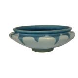 L2 - Roseville Carnelian-1 Console Bowl with Candle Holders, 1915-1927