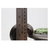Urn with Handles N2089-TAP - Vintage Rustic Metal Decor 10" x 15"