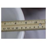 Corelle Coordinates Burgundy Stoneware Bowls - 9"-11" diameter