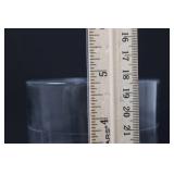Clear Glass Tumblers - 6-Pack Short Old Fashioned Glasses with Thick Bases 5"tall