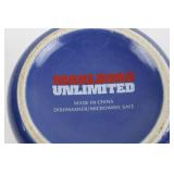 Mugs - Von Pok & Cheng Marlboro Unlimited Blue - Set of 4, Dishwasher/Microwave Safe