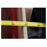 Radio Flyer Traveller Wagon - Vintage Wooden Wagon with Red Tub 34"x 16"x 9.5"