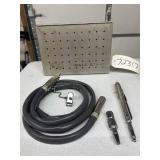 RARE Stryker Hall Pneumatic Surgical Handpiece Kit w/ Hose Attachments + Hall II Sterilization Case High Speed Vintage Surgical Drill Tool Incredible Collector Piece