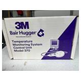 3M Bair Hugger Temperature Monitoring System Control Unit Model 370 Zero Heat Flux Core Temp Technology Continuous Non Invasive Forehead Sensor Monitoring Trend Display Pre Op OR PACU Use