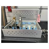 MSRP $3,000 Stryker System 2000 Orthopedic Drill Set Surgical Handpieces + Attachments In Sterilization Case High Torque Multi Tool System Compatible With Multiple Ortho Attachments