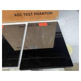 Agfa 37KC3 CR ADC Compact Test Phantom Set Radiology QA Calibration Plates For Contrast + Spatial Resolution Testing Heavy Duty Reinforced Wooden Carry Case