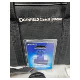 MSRP $1,800 Sony Cyber-shot Pro DSC-D770 Digital Camera 5X Manual Zoom + Focus Rings 1999 Pro Bridge Camera TTL Viewfinder 2.5” LCD Live Histogram Includes Canfield Bag Power Adapter Cables Lens Hoo