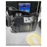 MSRP $1,800 Sony Cyber-shot Pro DSC-D770 Digital Camera 5X Manual Zoom + Focus Rings 1999 Pro Bridge Camera TTL Viewfinder 2.5” LCD Live Histogram Includes Canfield Bag Power Adapter Cables Lens Hoo