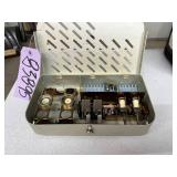 MSRP $3,000 – COMPUTER MOTION AESOP INSTRUMENT SET, ROBOTIC LAPAROSCOPIC ACCESSORY KIT W/ 10MM & 5MM SCOPE FITTINGS, COLLARS, HOLDERS & STERILIZATION TRAY FOR AESOP CAMERA CONTROL SYSTEMS