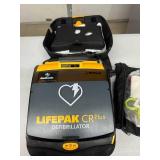 MSRP $2,000 Medtronic LIFEPAK AED Defibrillator + First Responder Kit Carry Case Pads Charge-Pak Rescue Accessories Easy 2 Step Operation Voice Prompts Escalating 200-360J Life Saving Emergency Device