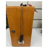 VINTAGE Swift Student Microscope No. 59285 Compound Monocular Scope Rotating Nosepiece 3 Objective Lenses Heavy All Metal Construction Includes Wooden Storage Case + Accessory Blocks Perfect For Colle