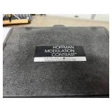 MSRP $2,000 Hoffman Modulation Contrast Microscope Set Condenser Slider + 20X Objective Annuli Produces 3D Like Relief Imaging Works Through Plastic Dishes Perfect For Live Cell Viewing IVF Labs Resea