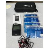 Pain Management Technologies Ultima 5 Digital TENS Unit Dual Channel Pain Relief Device Large LCD Display 5 Treatment Modes Last Setting Recall Includes Leads Case Manual Perfect For Back Pain Sciatic