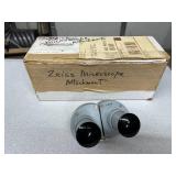 MSRP $1,500 – ZEISS F=125/16 BINOCULAR MICROSCOPE ATTACHMENT, OPTICAL VIEWING HEAD W/ DUAL EYEPIECE PORTS FOR LAB, RESEARCH & CLINICAL MICROSCOPY SYSTEMS, PRECISION GERMAN OPTICS – EXCELLENT W