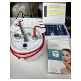 3-in-1 Diamond Microdermabrasion Machine w/ 9 Tips 3 Wands Vacuum Facial Exfoliation System For Wrinkles Acne Scars Hyperpigmentation & Pores- SPA MONEY MAKER!