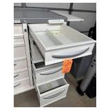 MSRP $8000 Phoenix LTC Multi-Drawer Medical Medication Cart W/Secure Tablet Mount. Durable design locking casters, spacious drawer storage & working electronic lock system plus keys! Reliable, org